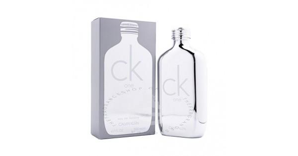 Calvin Klein CK One Platinum EDT For Him 200ml 6.7oz One